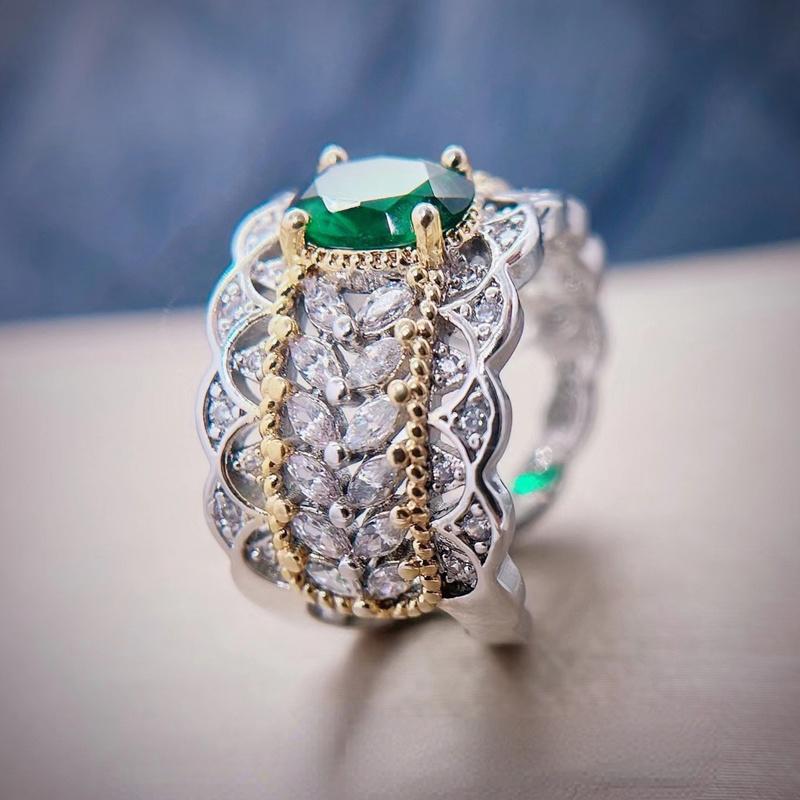 Sace Gems Классический стиль, восстановление древних путей, кольцо с цирконом, женские украшения, свадебное обещание, подарок для вечеринки