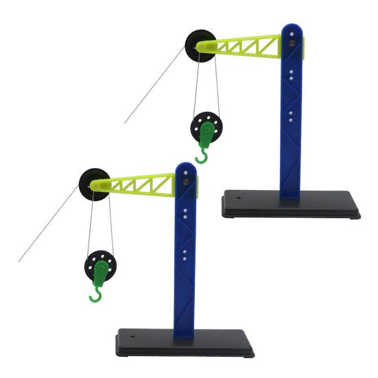 1/2/3 Sets DIY Pulley Block Kit Physical Scientific Experiment Training Aid Kids Students School Science Projects Pulley Learning STEM Toy