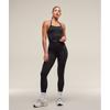 Gymshark Adapt X Whitney Animal Seamless Midi Tank Черный Асфальт Серый B3b8w Bc3c