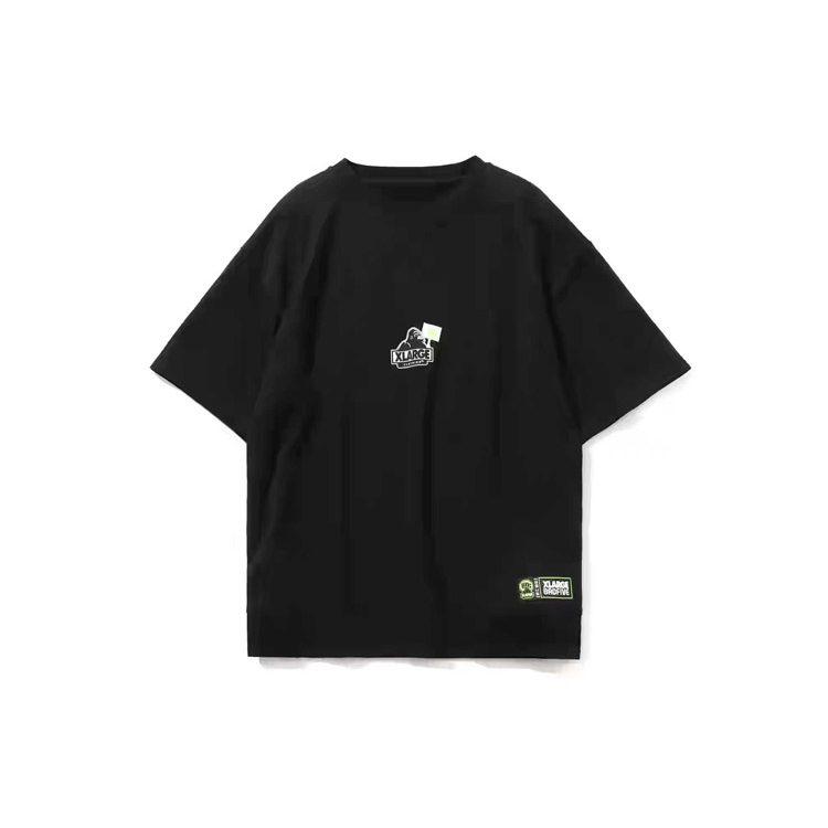 Мужские футболки Li Ning X XLARGE с круглым вырезом, умеренного прямого кроя AHSP531-1