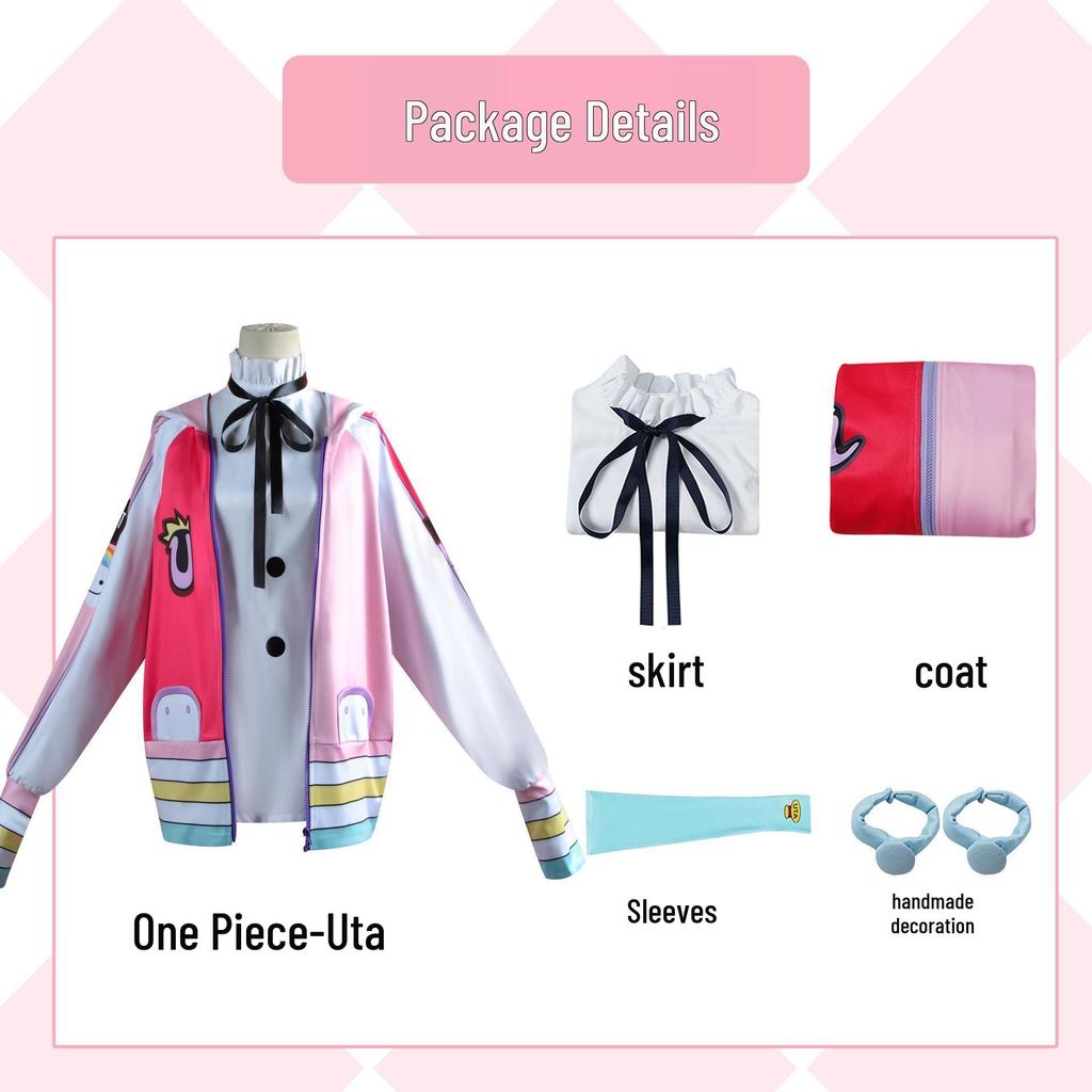 One Piece RED Movie UTA Cosplay Costume - World's Diva Edition