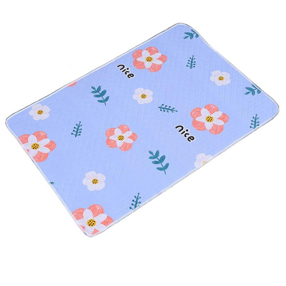 Cartoon Urine Mat Cute Baby Sleeping Underpads Pet Diaper Pads Women Menstrual Bed Sheet Elder