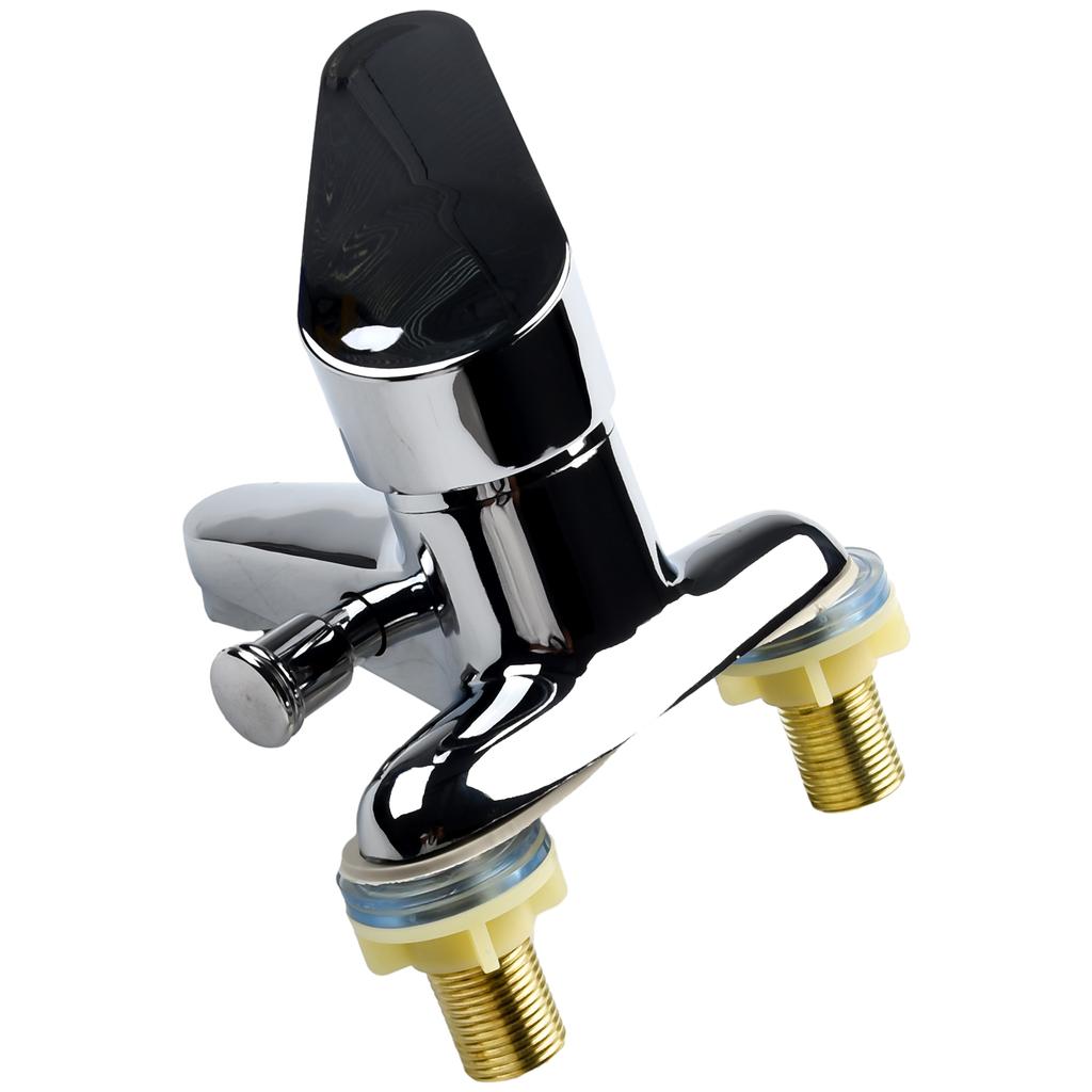 Water Mixer Tap Press Switch Control Single Handle