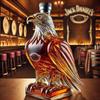 Бутылка-декантер для виски Yousheng Eagle объемом 280 мл, графин для виски в форме животного, контейнер для хранения виски, забавный декор для бара, подарок для папы-любителя виски