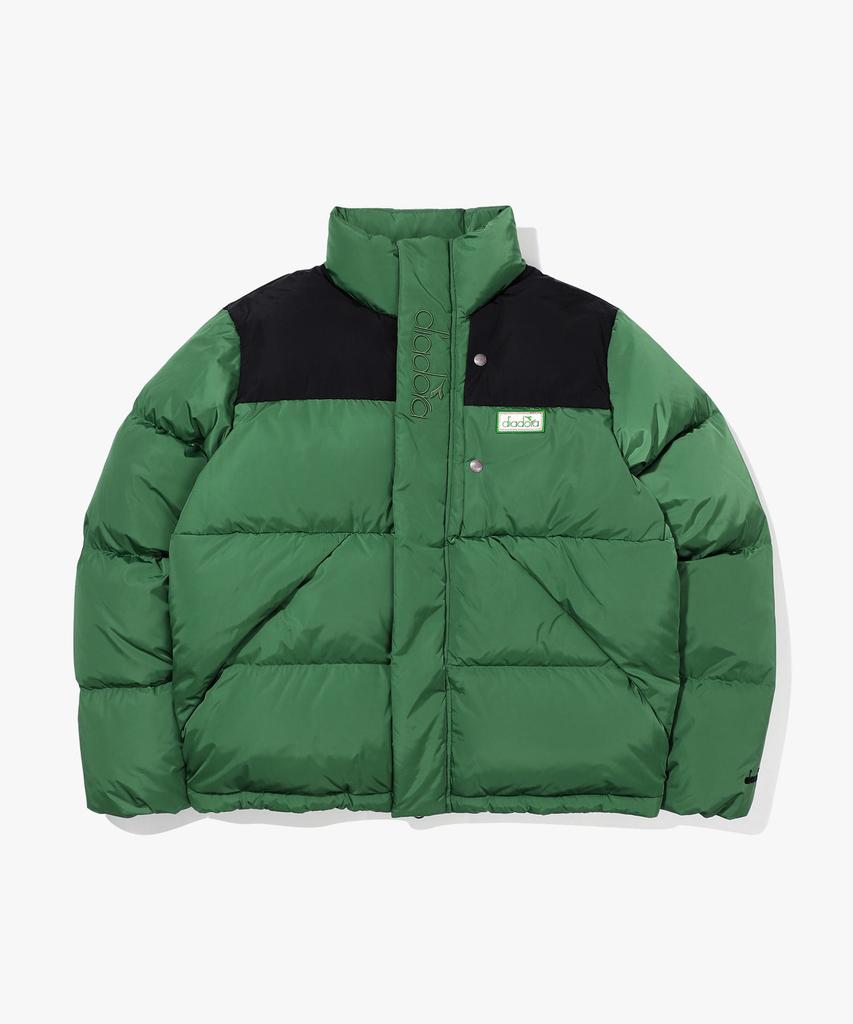Diadora Montello Зеленая зимняя куртка на утином пуху