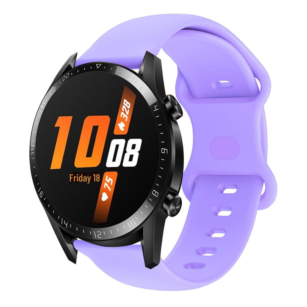 Силиконовый ремешок для Huawei GT2/GT3 Pro и Magic 20/22 мм с застежкой-бабочкой