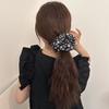 Lady Charm Oversize Hair Band Girl Large Hair Ties Elastic Scrunchies For Women Ponytail Hairstyle Rubber Band Accessories