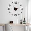 Modern and Simple, Hole-free, Creative Digital Clock, Acrylic Living Room Wall Clock, Bedroom Wall Clock, Decorative Wall Clock