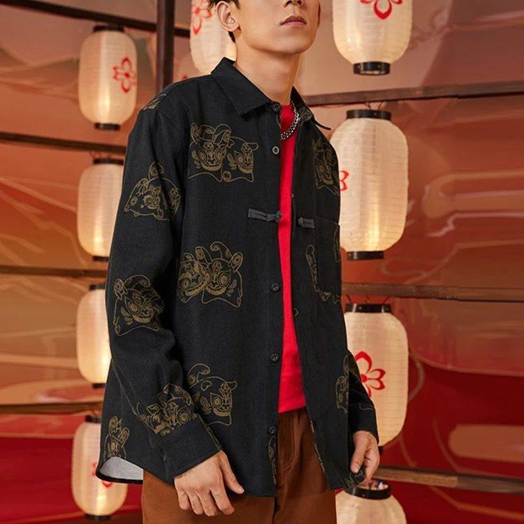 Li Ning Спортивная Жизнь Коллекция Куртки Мужские Черный Лацкан Умеренный Другое ASHS007-2