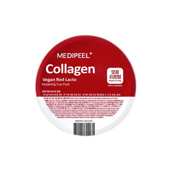 MEDI-PEEL Vegan Red Lacto Collagen Modeling Cup Pack 28g (1 Serving)