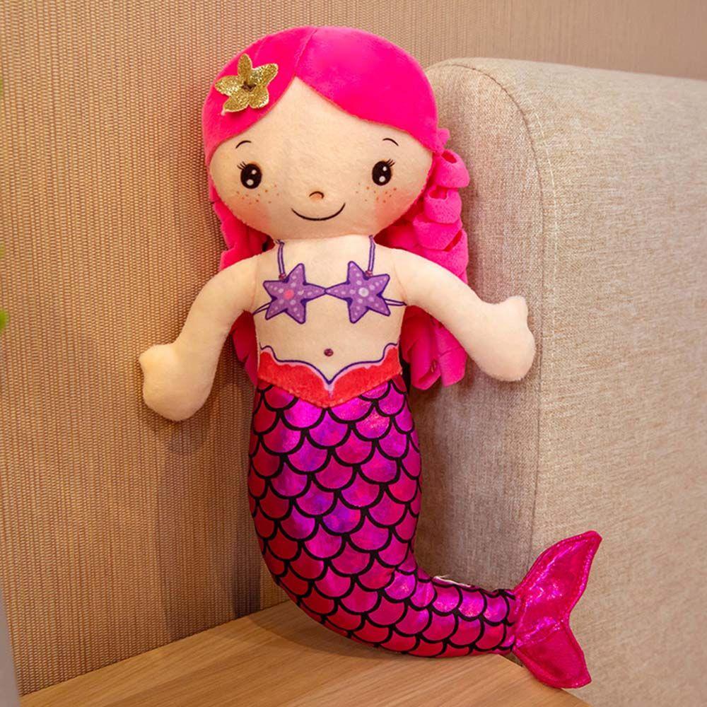 Stuffed Plush Toys Doll Pillow Mini Princess Ragdoll Mermaid Plush Toy Stuffed Toys Cartoon Animal
