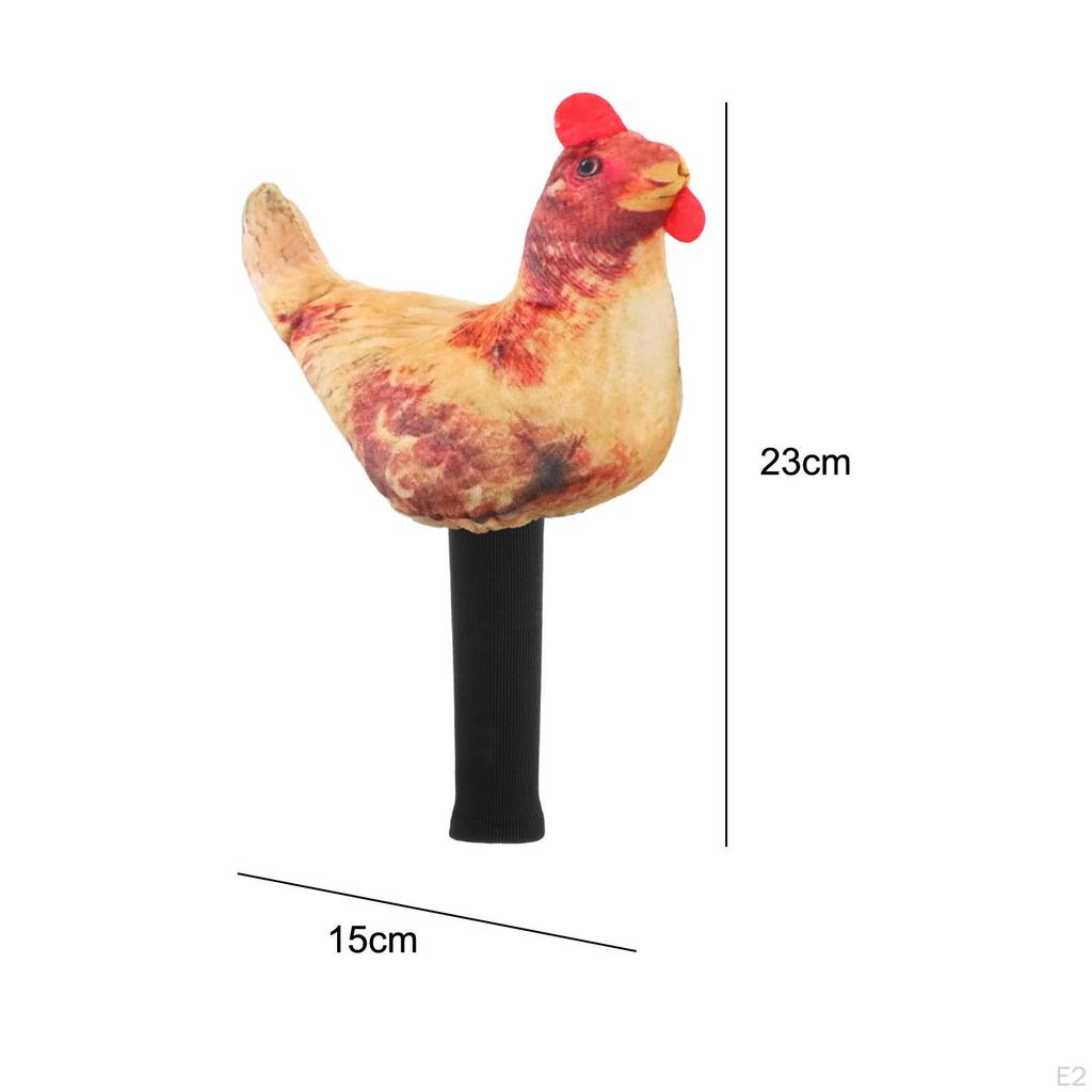 Animal Golf Wood Headcover Club Head Cover, Anti Scratch Transport Protect Cute Practical Protective