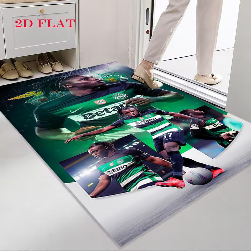 Ковер Sporting CP для гостиной, спальни, дома, украшение дивана, нескользящий коврик для игр детей