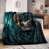 1Pc Pirate'S Sea Adventure Blanket Soft And Comfortable Casual Warm Camping Travel Christmas Halloween Xmas Gift M92828