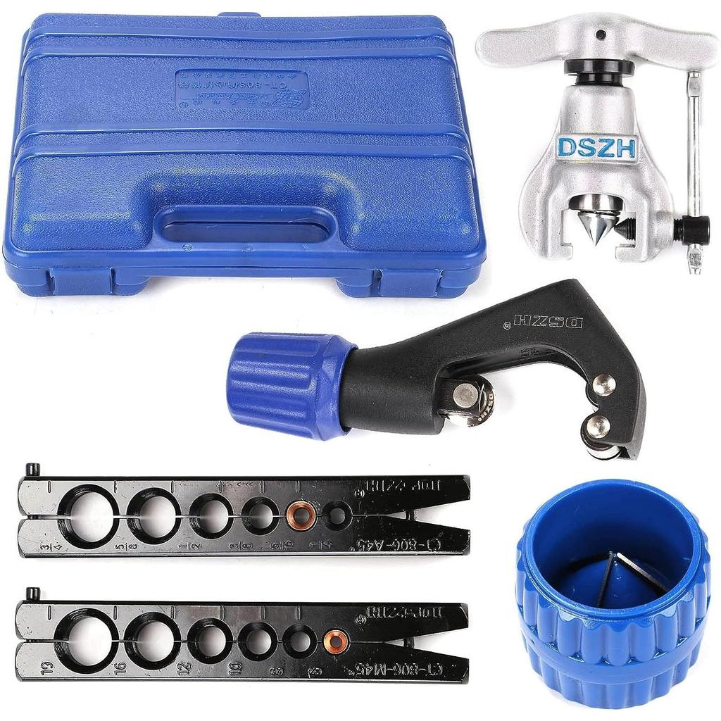Устройство для развальцовки 45 градусов, двойной и простой набор тормозных трубок с гибочными плоскогубцами, набор инструментов для развальцовки, гибочные плоскогубцы для трубок кондиционера