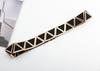 Fashion Metal Triangle Splicing Design Women Slim Waist Belt For Long Dress And Special Occasions