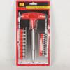 21Pcs/set Multi-Function T-handle Wrench Hex Socket Phillips Torx Slotted Screwdriver Bit Set