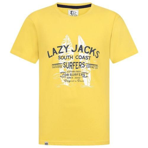 Lazy Jacks Mens Surfer Cotton T-Shirt