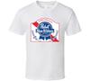 Пиво Pabst Blue Ribbon 80-е Ретро Футболка