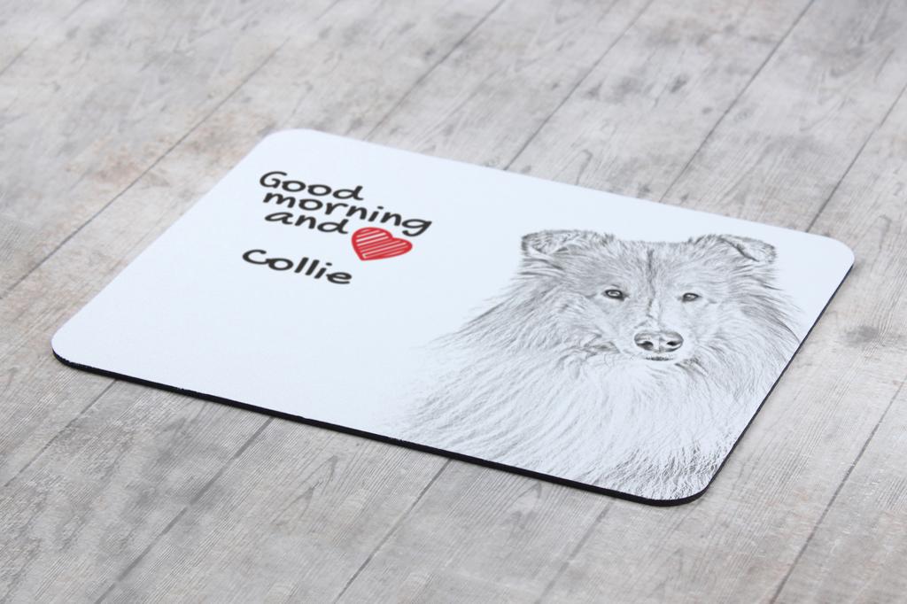 Collie Rough, Long-Haired Collie – Mouse pad with print, personalized dog-themed mouse pad | Art-Dog