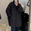 Large Size Cotton Coat New Style Women's Mid-length Korean Style Loose Cotton Jacket Thickened Casual Coat Cotton Coat