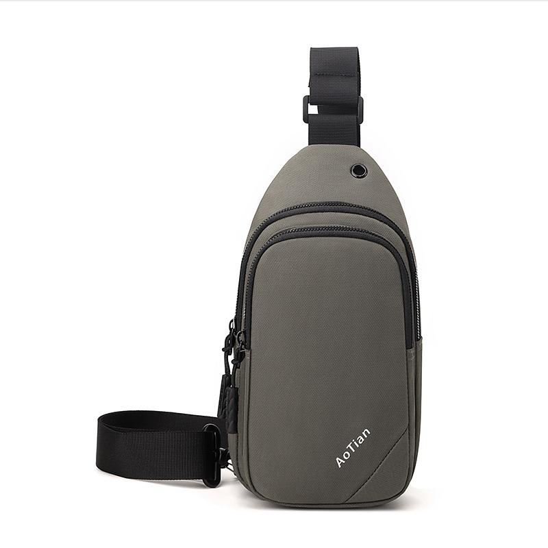 Мужская нагрудная сумка, сумка через плечо, сумка-мессенджер из Оксфорда