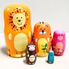 Russian Nesting Doll Wooden-Christmas,birthdays,resurrection  other holidays children's toys- friends, family holiday gifts - home, offices,ornaments