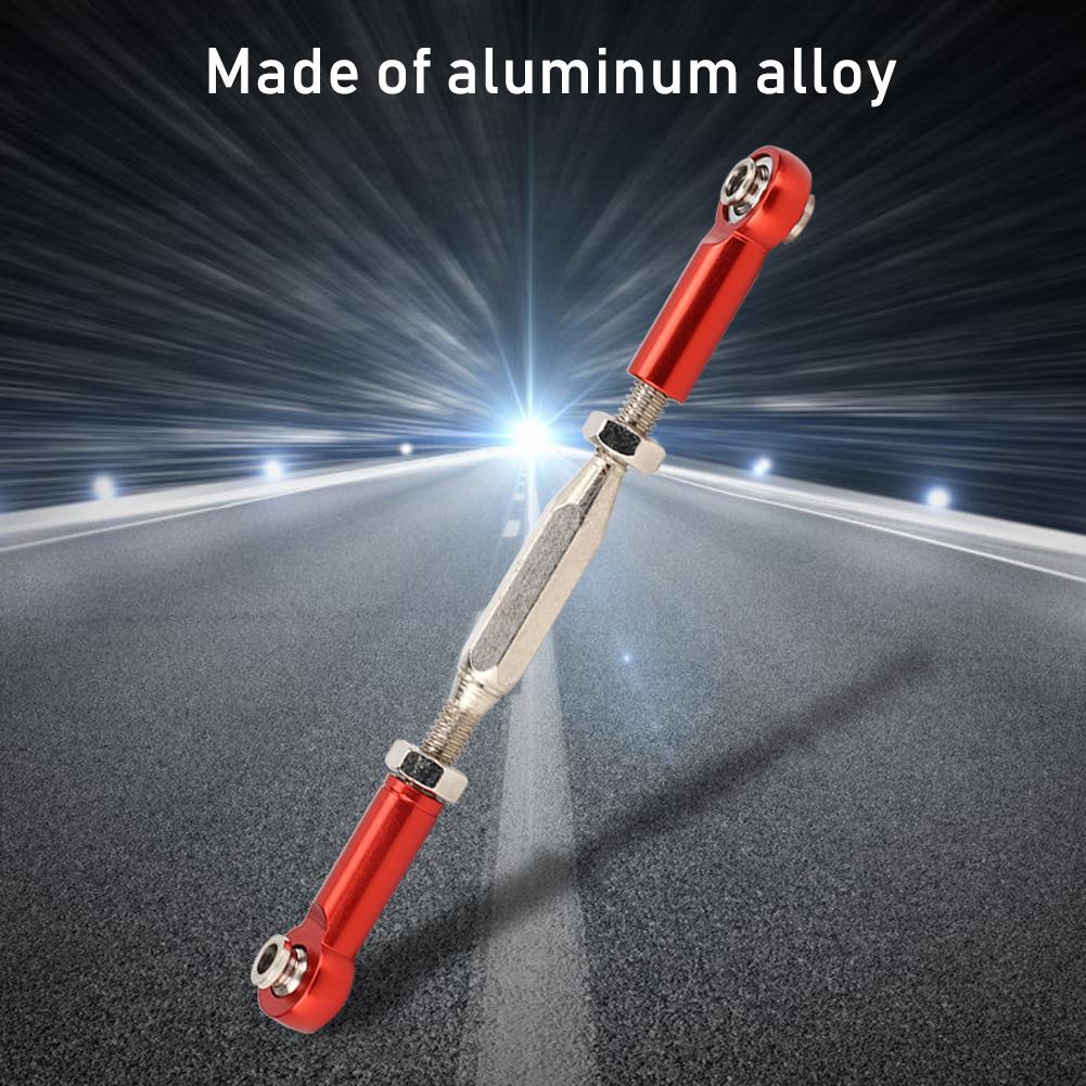 6 pcs 81mm Aluminum Servo Links Tie Rod Set for RC Car Accessories
