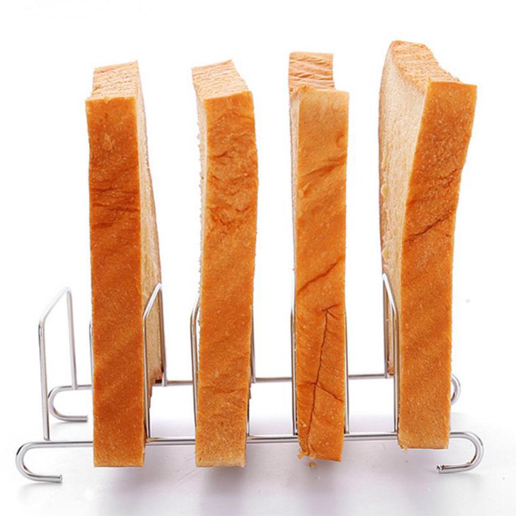 Подставка для тостов с антипригарным покрытием, прямоугольная подставка для хлеба, аксессуары для фритюрницы, органайзер для кухонных принадлежностей, безопасные и полезные для здоровья