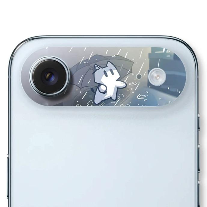 Для iPhone Air/17 Вырез под камеру Печать Мягкие наклейки на камеру / Микроматовое покрытие / Защита от отпечатков пальцев / Декоративная пленка для камеры / Износостойкая / Защита от царапин /