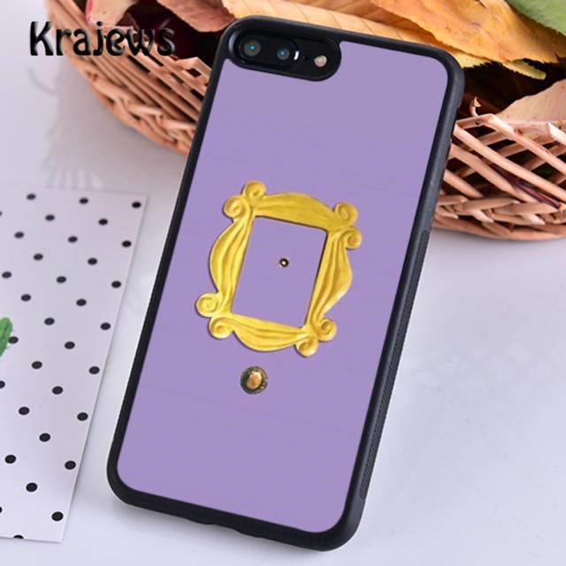 Krajews Моника Глазок Дверь Друзья ТВ Шоу Чехол для Телефона Для iPhone 17 Air 16 15 14 plus 11 12 13 pro max coque Fundas
