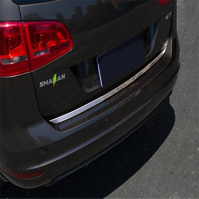 Для VW Volkswagen Sharan крышка багажника автомобиля защищает двери внешние аксессуары Ding Prevention Guard внешние части хром