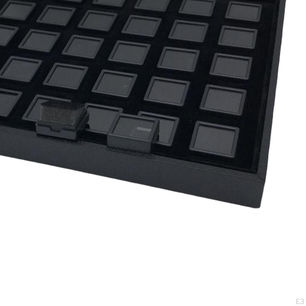 Подставка-органайзер для демонстрации драгоценных камней, настольный держатель для россыпи драгоценных камней, браслетов