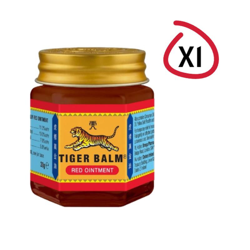 Tiger Balm Красный 30г | Снимает мышечную боль, действует почти мгновенно