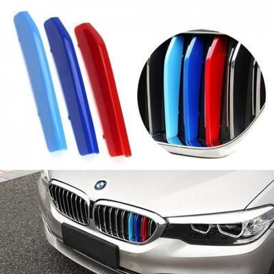 Решетка и отделки в M-цветах для BMW 5 серии G30/G31 2017-2020 с 9-лучевой решеткой