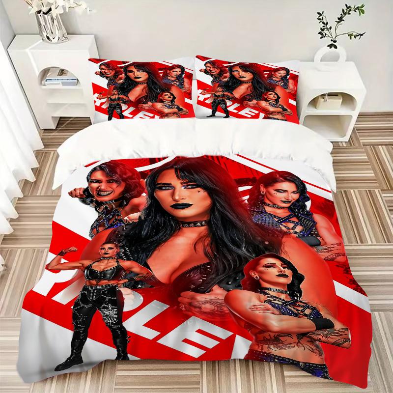3Pcs Rise Warrior Queens Bedding Sets For All Sizes New 3D Printed Bed Cover Comforter Duvet Cover Pillowcase Bedroom Decoration