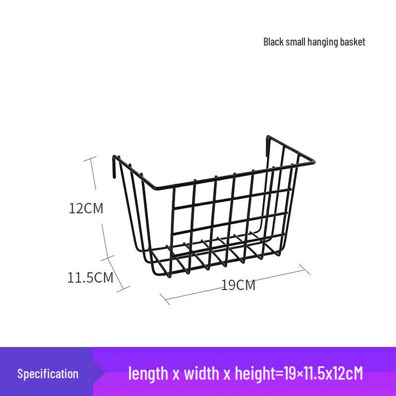 Black Bold Mesh Photo Wall Hanging & Display Rack