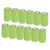 12 шт. Бинт-обмотка Натуральный латекс Эластичная самоклеящаяся обмотка для коров, собак, лошадей 10 см Зеленый