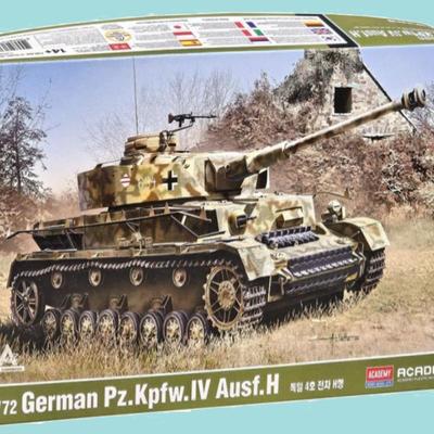 Немецкий Pz.Kpfw.IV Ausf.H Рисунок 1:72
