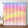 Блестящие Радужные Шторы Яркие Красочные Звездное Небо Оконные Шторы Для Гостиной Dceor Роскошные Блестящие Фоновые Оконные Шторы