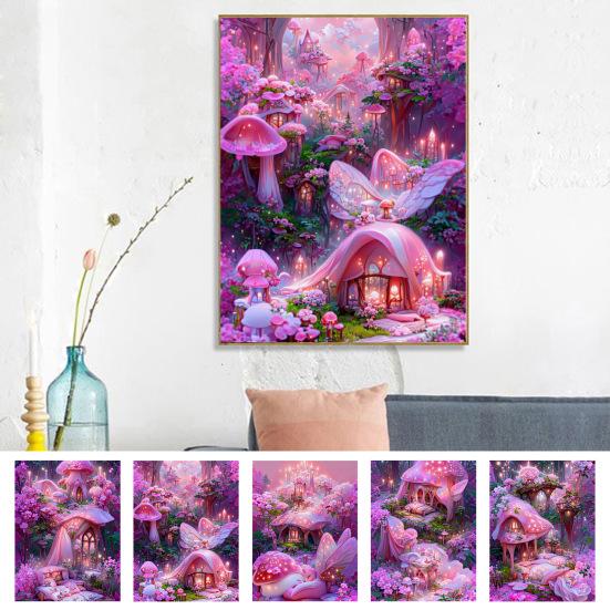 Пейзаж Diamond Artest Stream радость релаксация улучшение координации DIY мозаика украшение для вышивки подарок