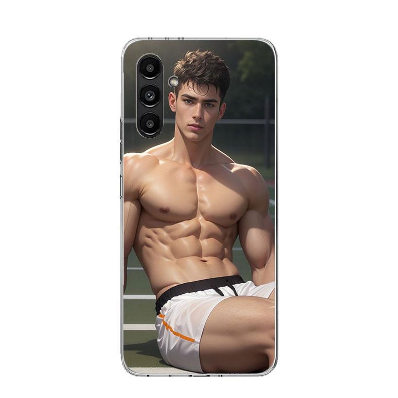 Sexy Muscle Man Gay Fitness Phone Case For Samsung Galaxy A17 A16 A14 A15 A13 A57 A56 A54 A55 A53 A37 A36 A34 A35 A33 A26 A24 A2