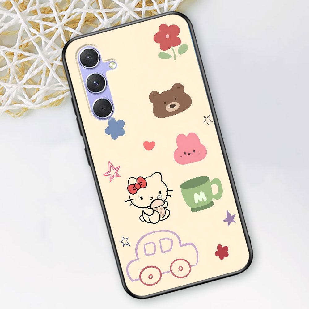 Милый чехол Hello Kitty для Samsung Galaxy A51 A53 A54 A31 A52 A12 A13 A21s A22 A32 A11 A22 A33 A41 A52s A73 A14 Чехол для телефона из ТПУ