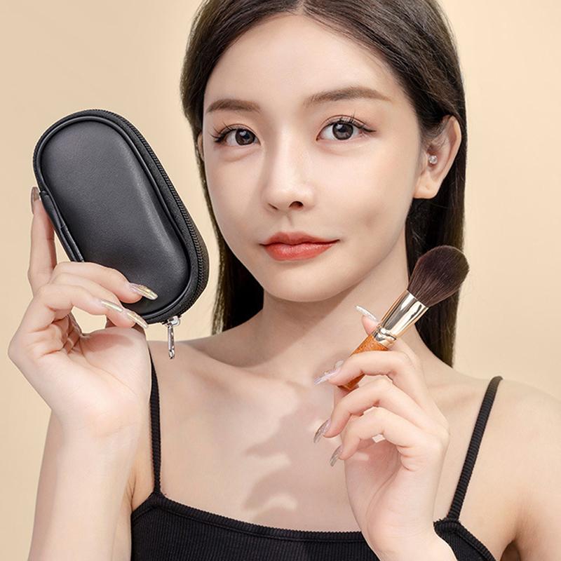 9 шт. Портативный набор кистей для макияжа Minicosmetic Brush Кисть для пудры, тональной основы, румян, растушевки теней для век, бровей
