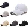 H Embroidery Letter Baseball Hat Adjustable Sun Protection Gifts Breathable