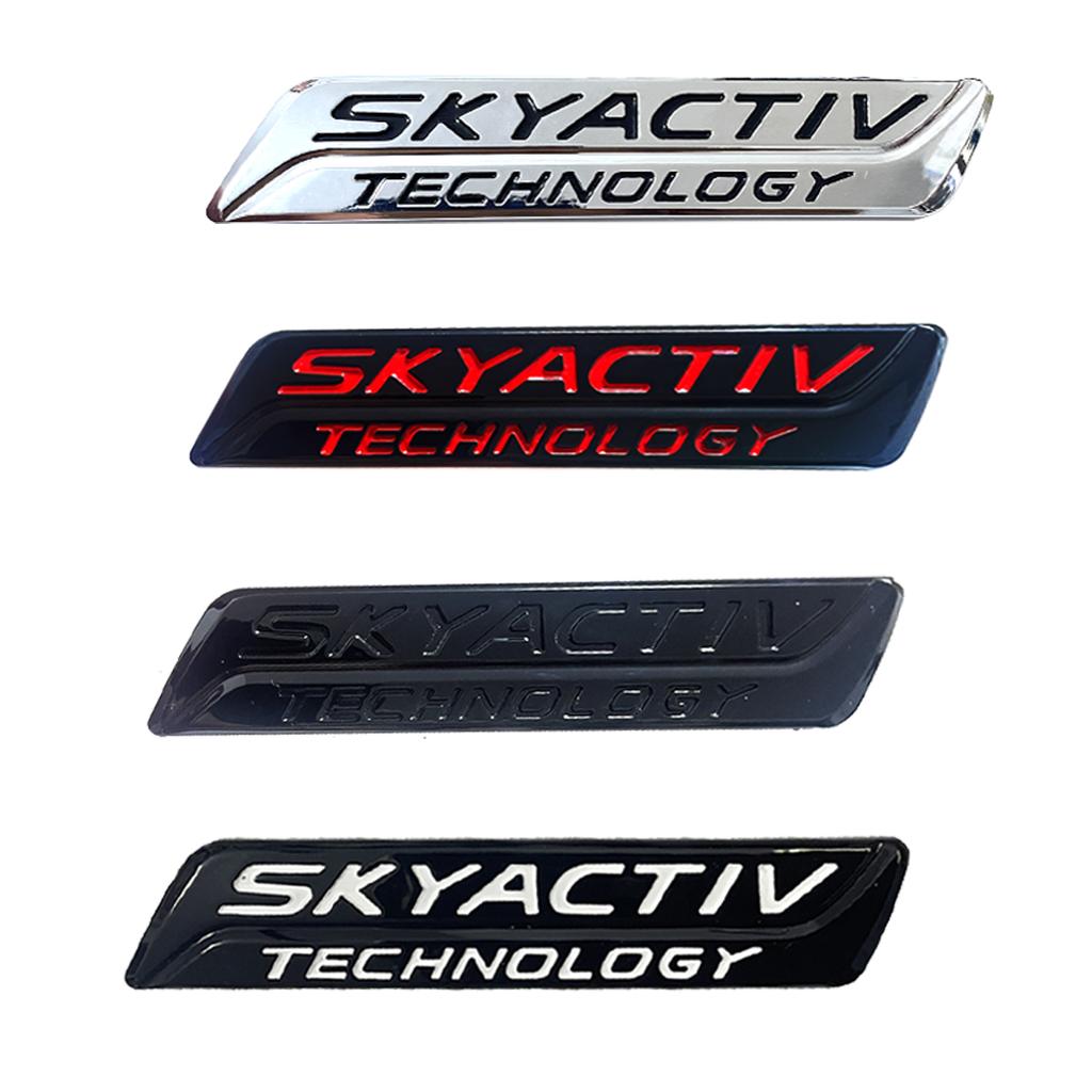 Skyactiv Technology Car Badge Car Emblem For M3 M5 Atenza Axela Trunk Badge Logo Sticker
