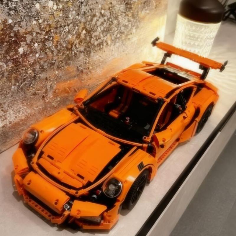 2704 шт. классический фильм 42056 MOC Кирпичи GT3 RS Технический Автомобиль Игрушки для Мальчиков Подарки Детям Конструктор Модели Строительные Наборы для Взрослых