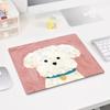 Cute Puppy Mouse Pad Anti-Slip Natural Rubber Lockedge Mousepad Cartoon Dog Office Home Laptop Computer Portable Small Mouse Mat