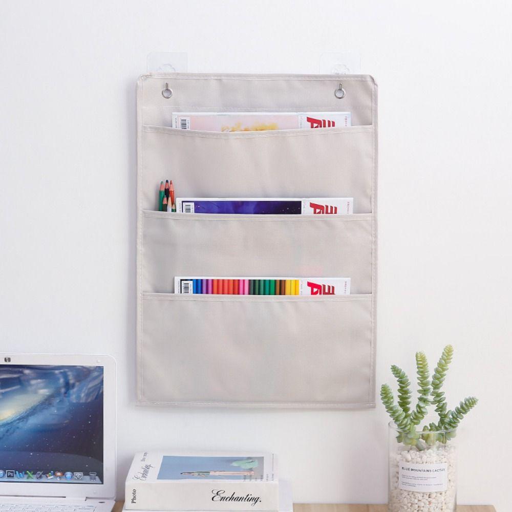 Многослойные настенные подвесные сумки для хранения 3/6/9 карманов Подвесная папка для файлов Офис