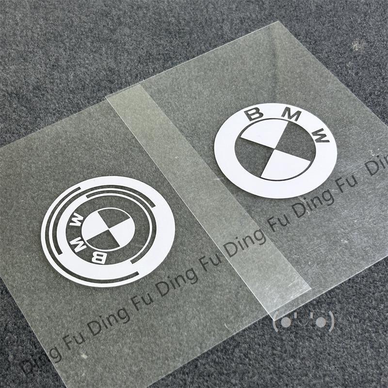 UCFF4 Fashion Car Front Hood Bonnet Logo Rear Trunk Emblem Sticker For BMW i7 X7 G07 LCI iX I20 X1 U11 3 5 7 Series G70 G09 XM